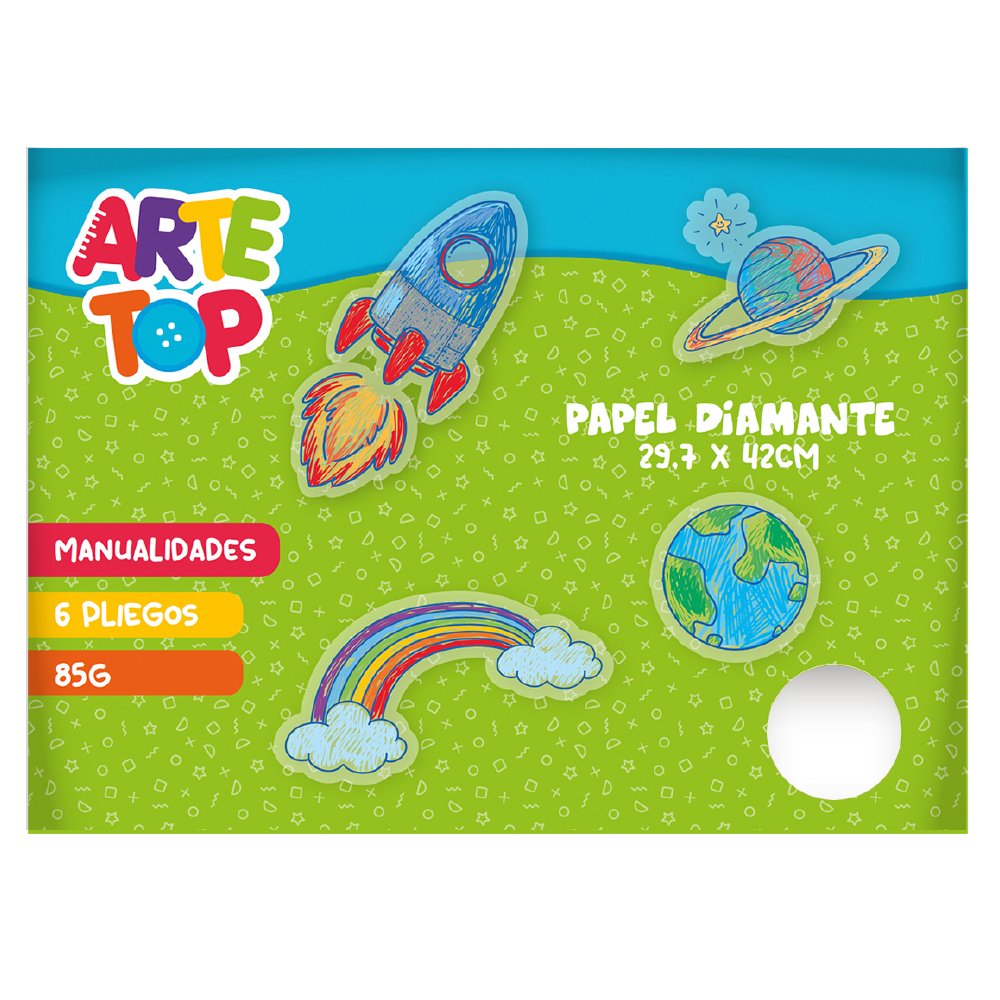 Carpeta papel diamante 29.7x42cm