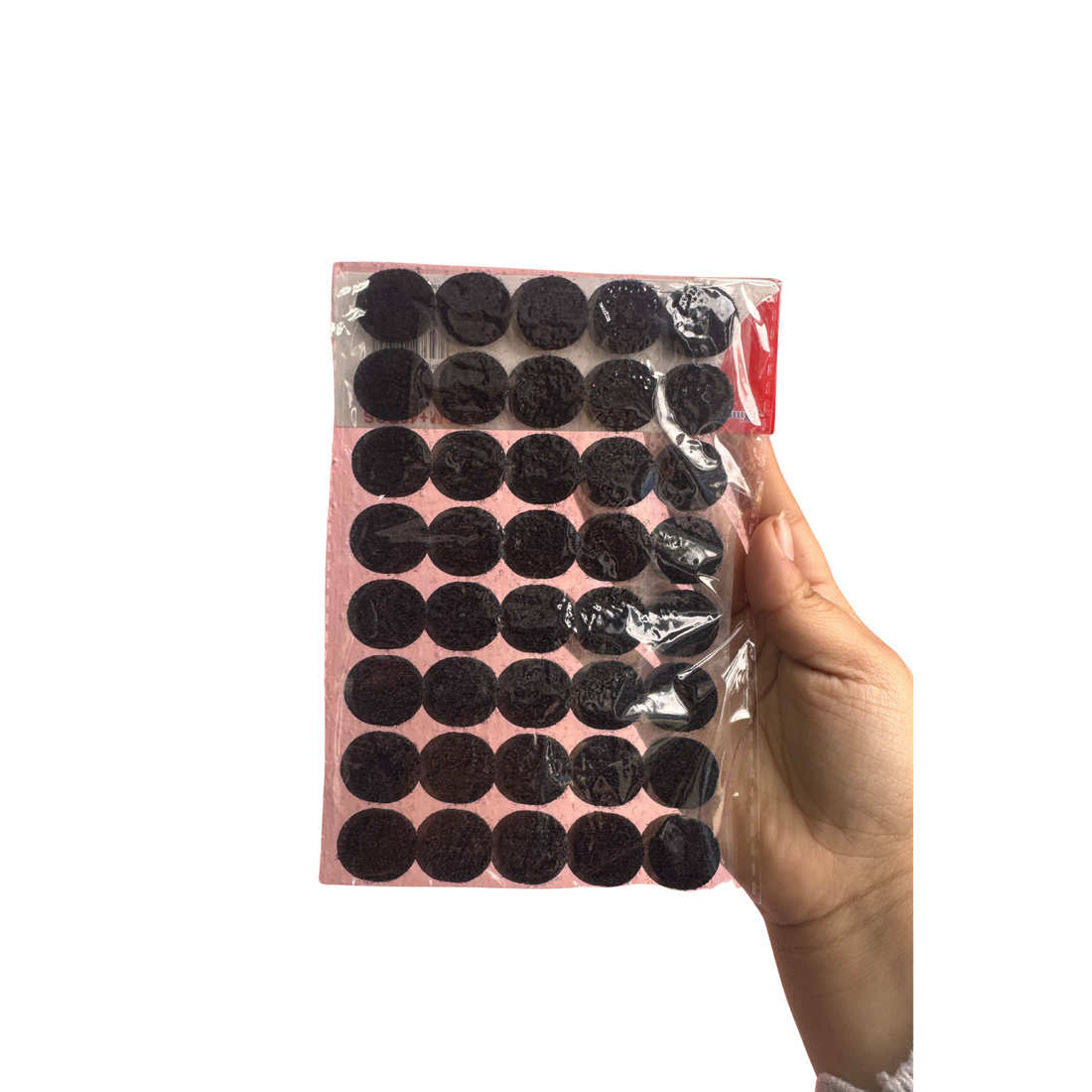 Velcro adhesivo 2cm circulo 40 unidades