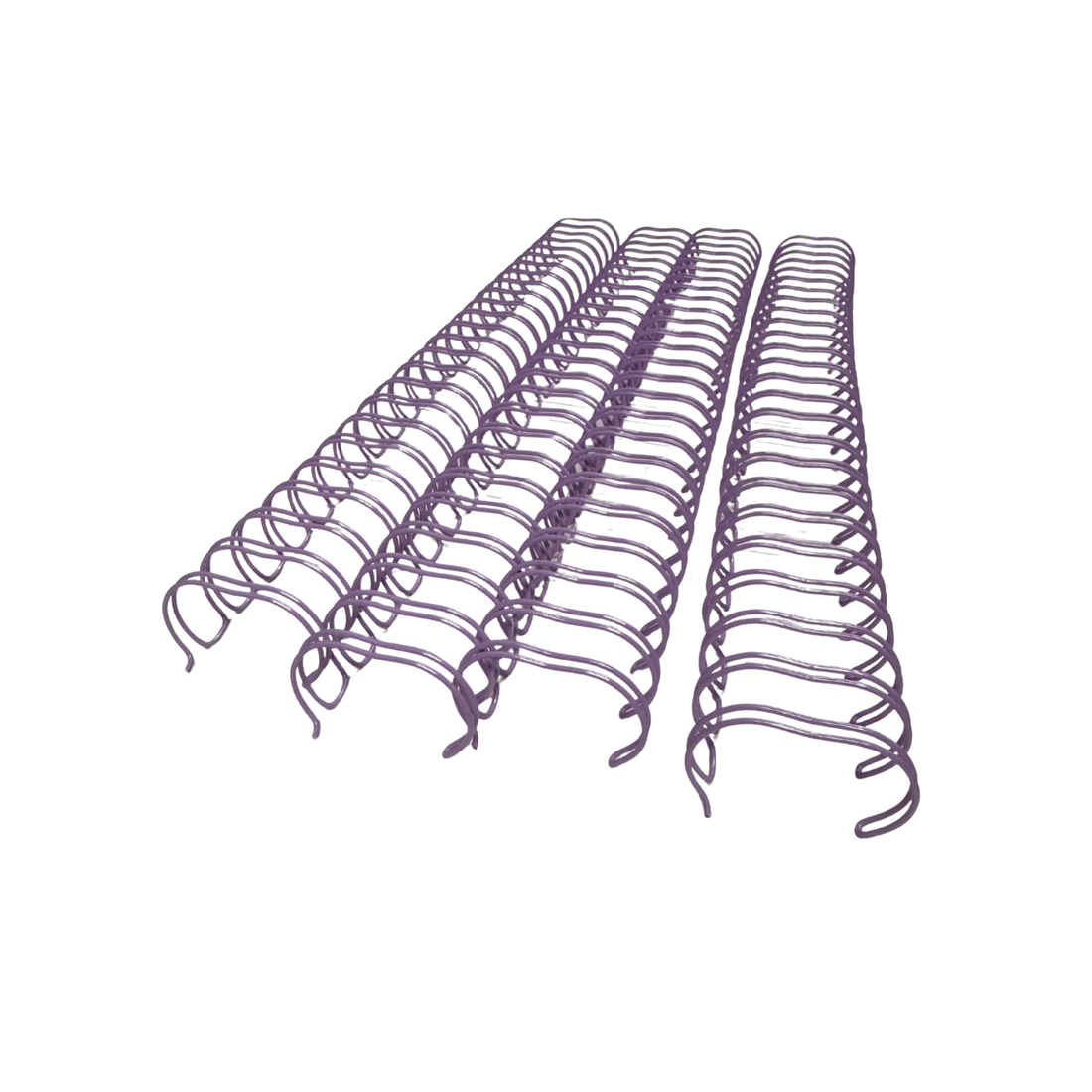 anillos paso 2:1 tamaño oficio 22mm 4 tiras color lila