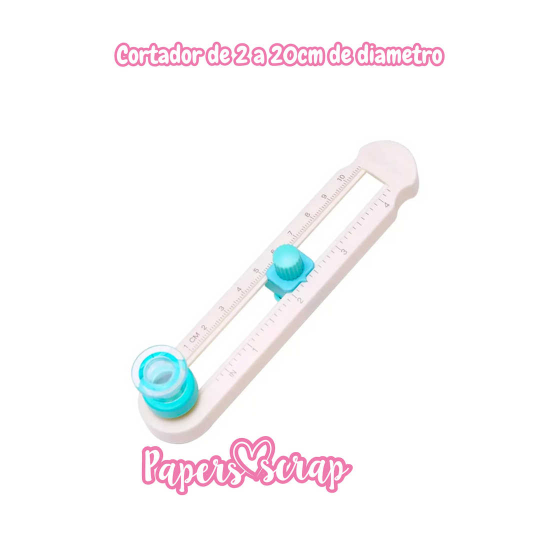 Cortador circular de 2 a 20cm