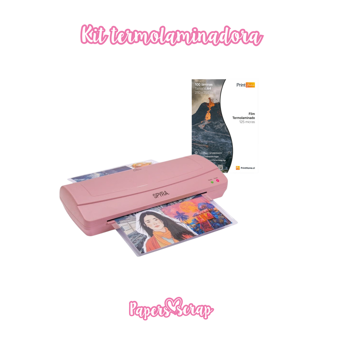 Kit termolaminadora Spyra