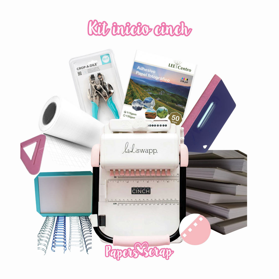 Kit inicio Cinch rosa