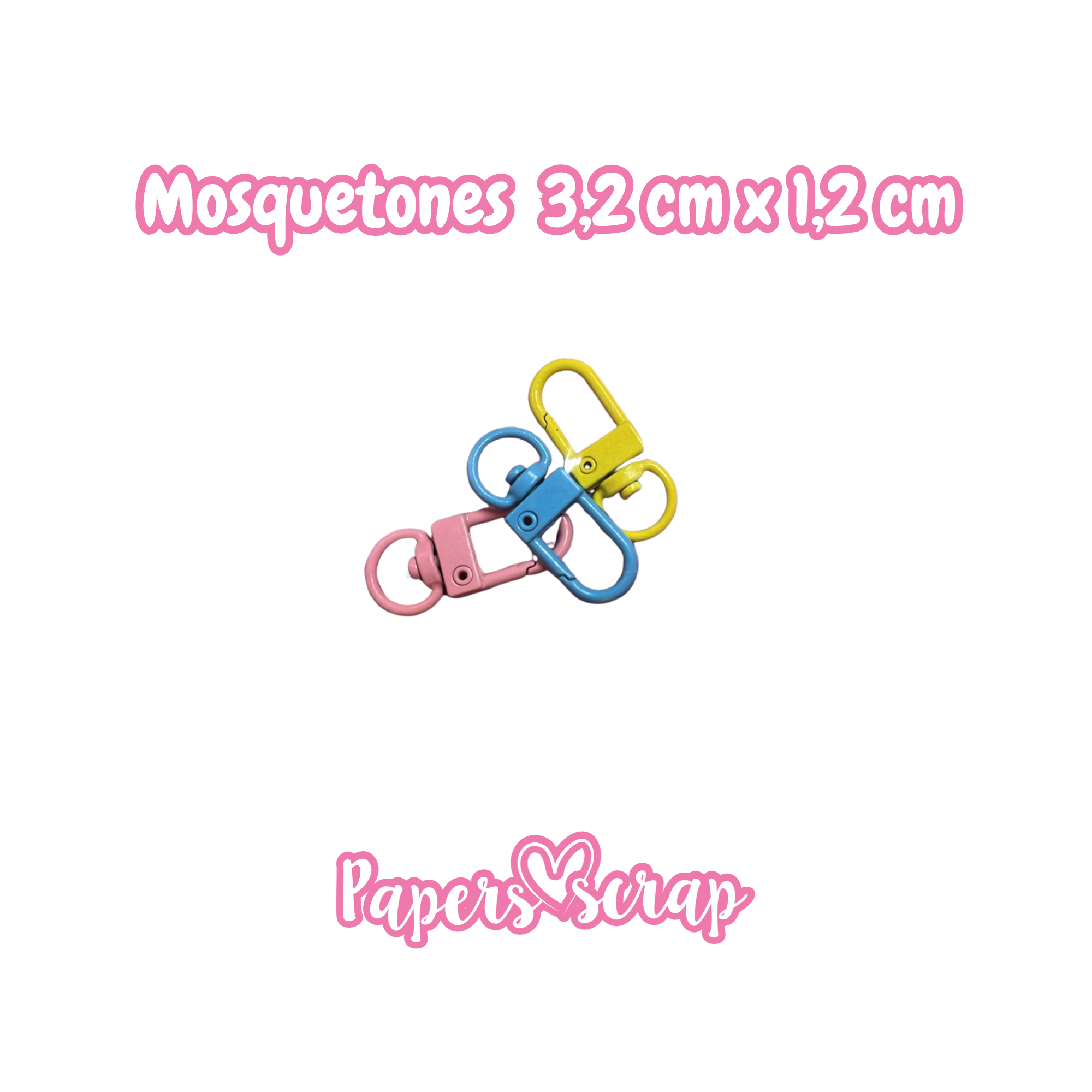 Mosqueteros 3,2 cm x 1,2 cm