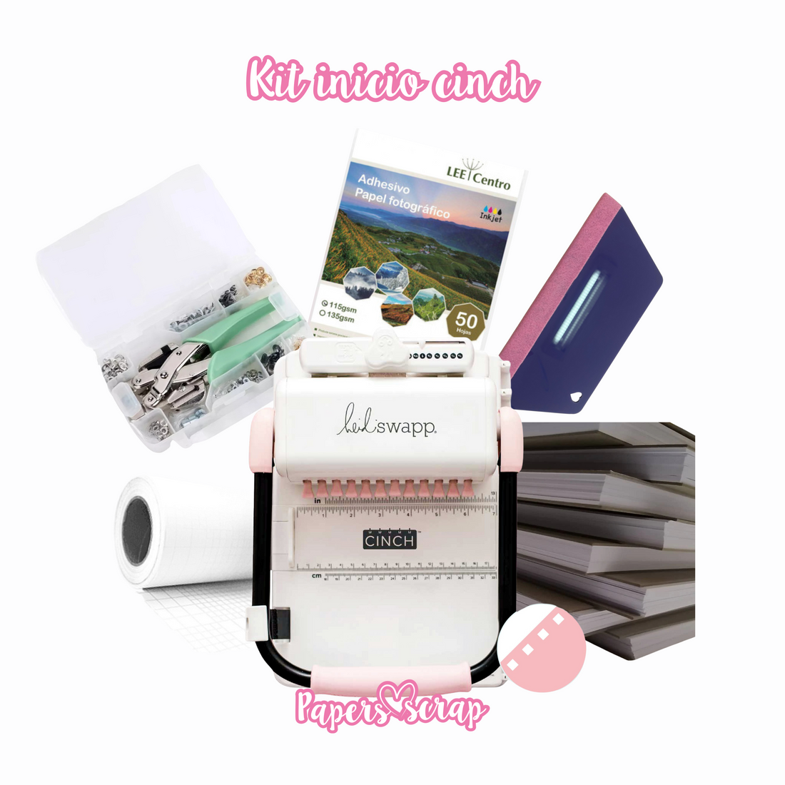Kit inicio Cinch rosa