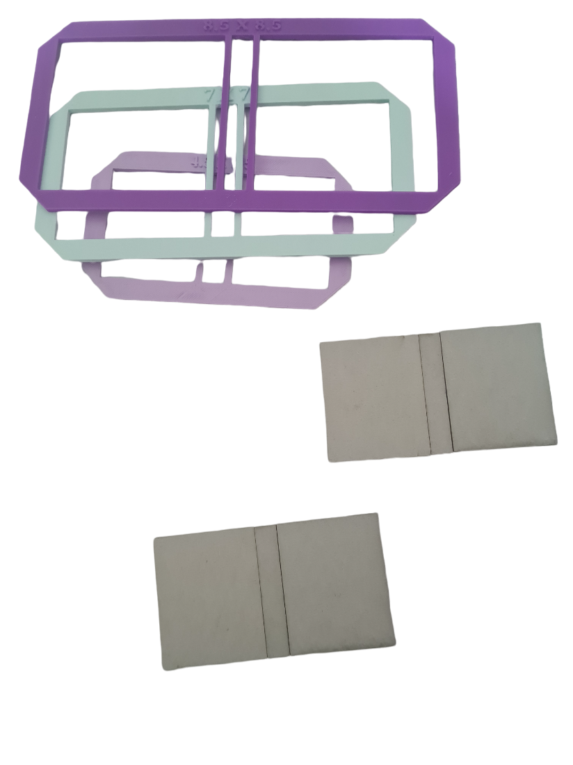 10 set cartón piedra para post it