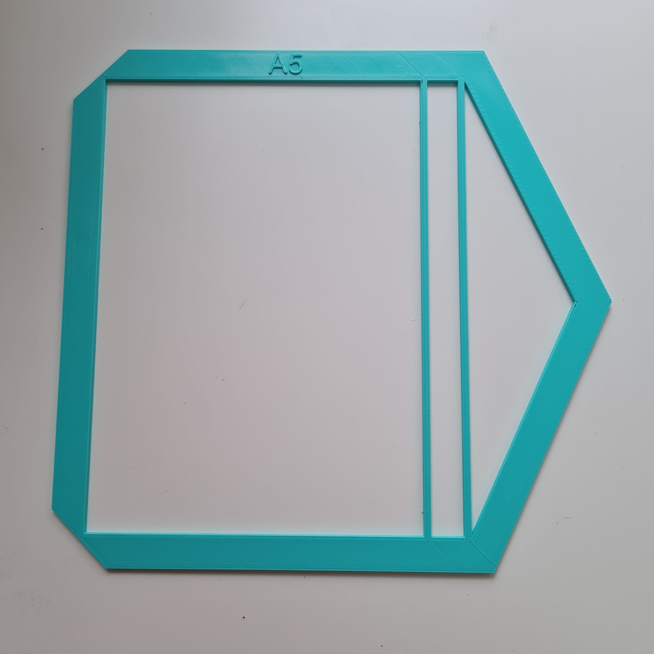 Regla Marco A5 para Solapa Triangular