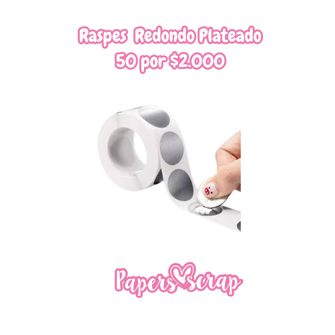 raspe 50 unidades $2.000