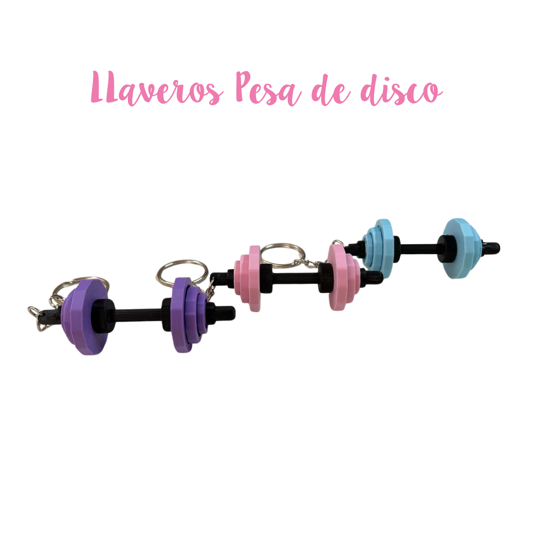 Llavero Pesa de discos