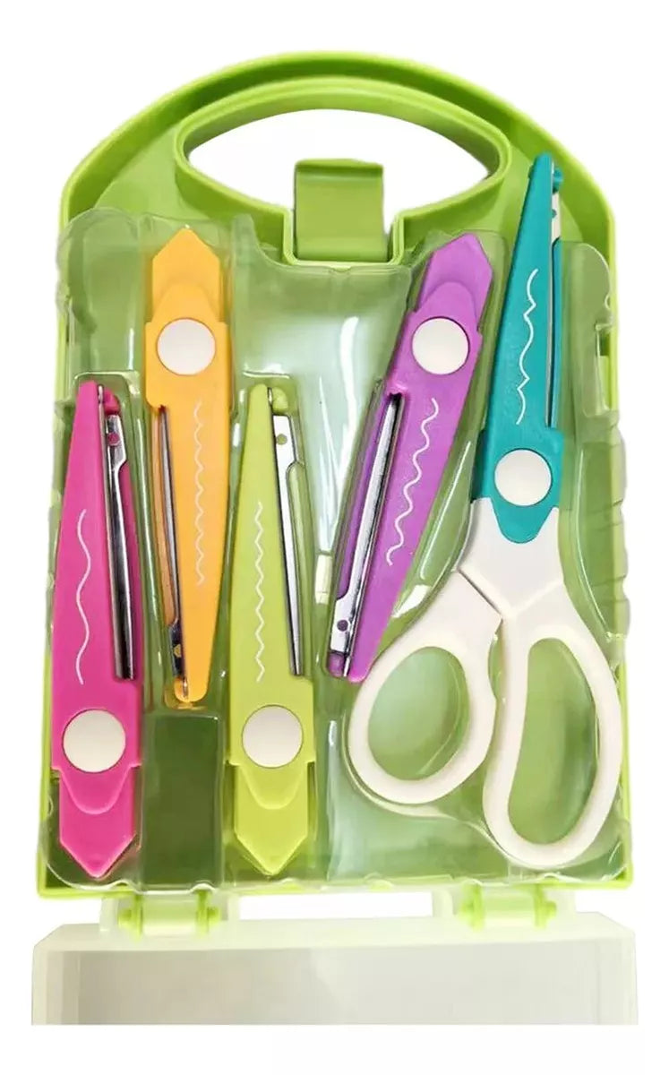 Maleta con tijeras intercambiables