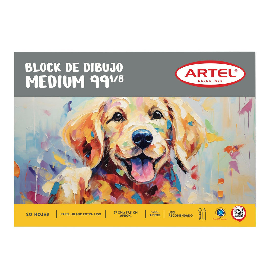 Block de Dibujo Medium Artel 