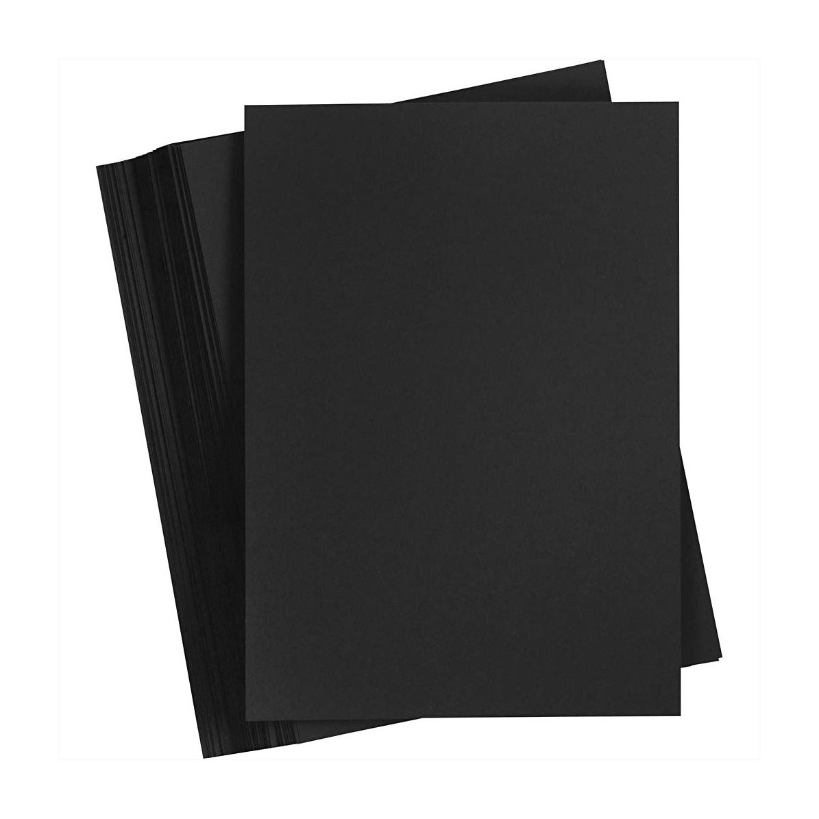Bond negro tamaño carta 110gr 21,6 × 27,9 cm 50 hojas