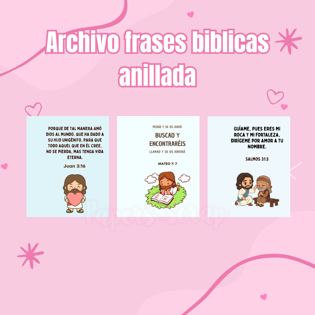 Archivo digital pancito de vida 5x6cm anillado