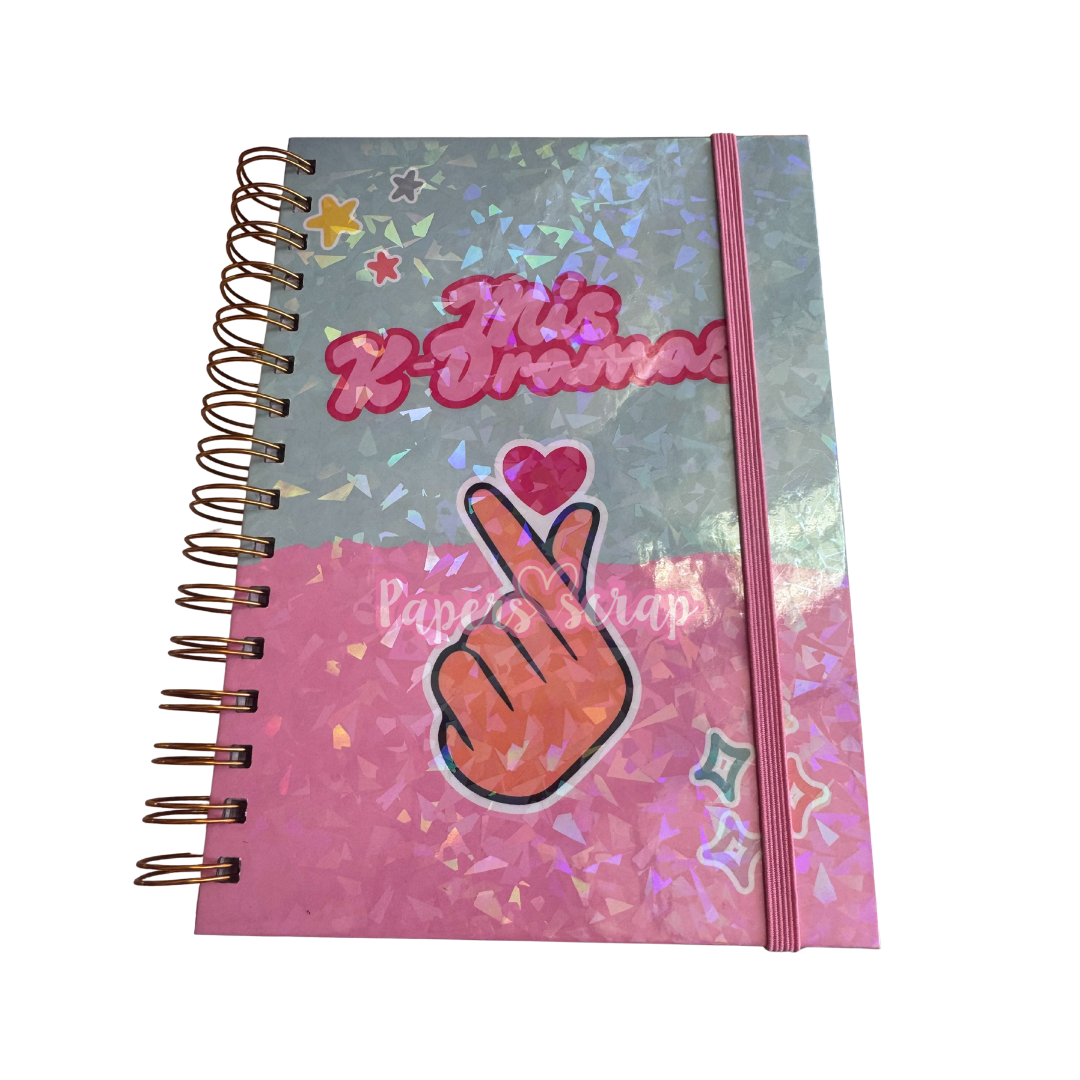 Agenda de K-dramas tamaño A5 (21x15cm)