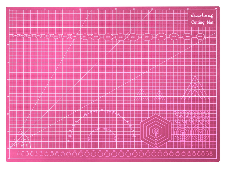 Mat de corte A1 (90x60cm) rosado