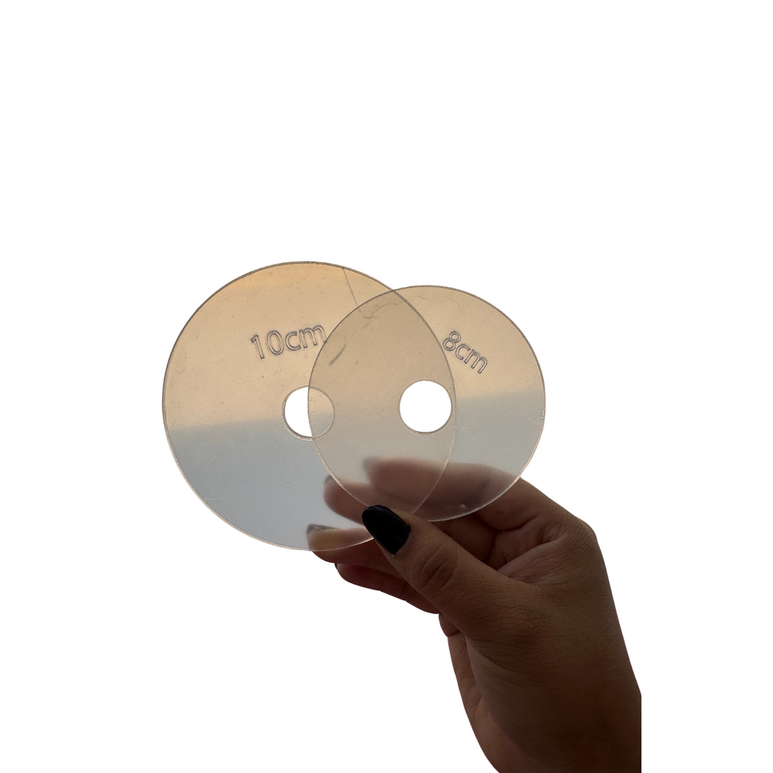 guías de corte para cortador circular azul