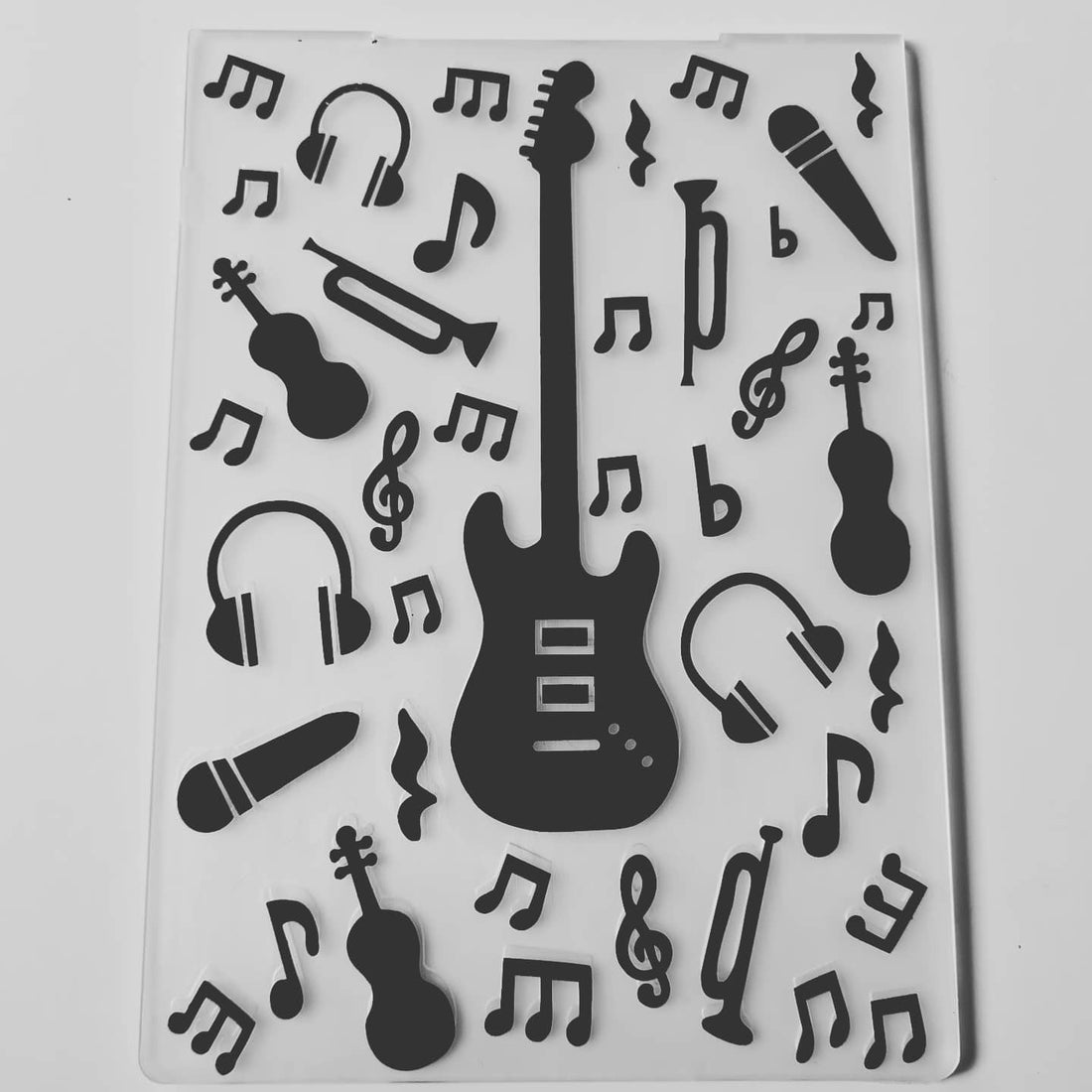 embossing musica