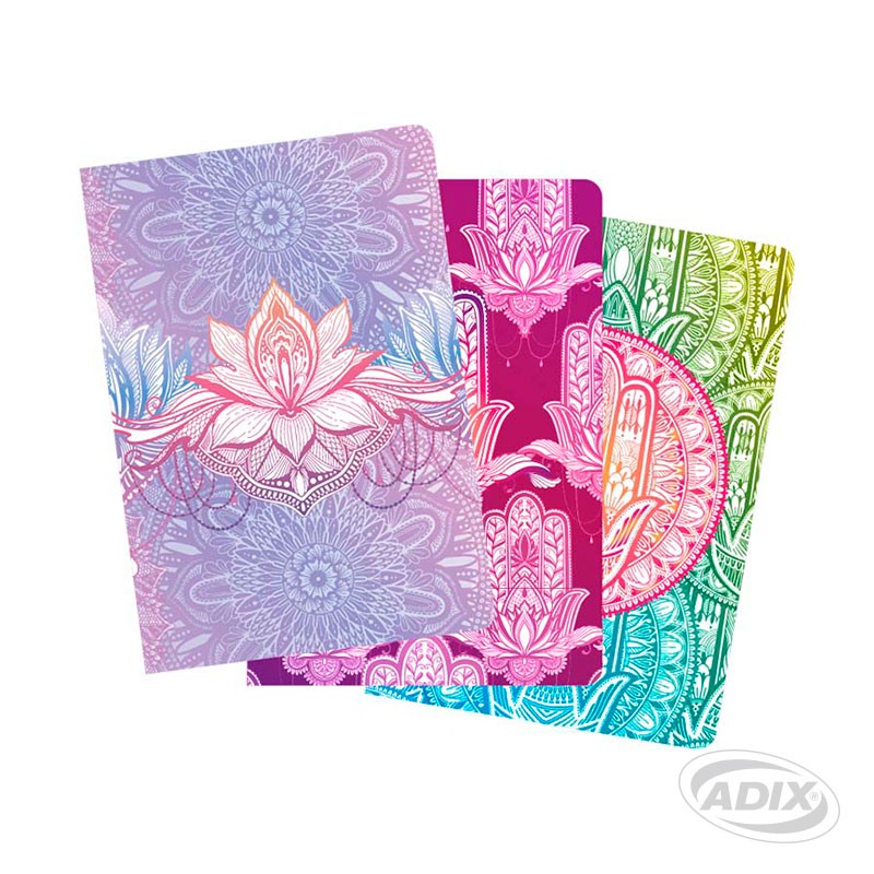 Set de libretas flores